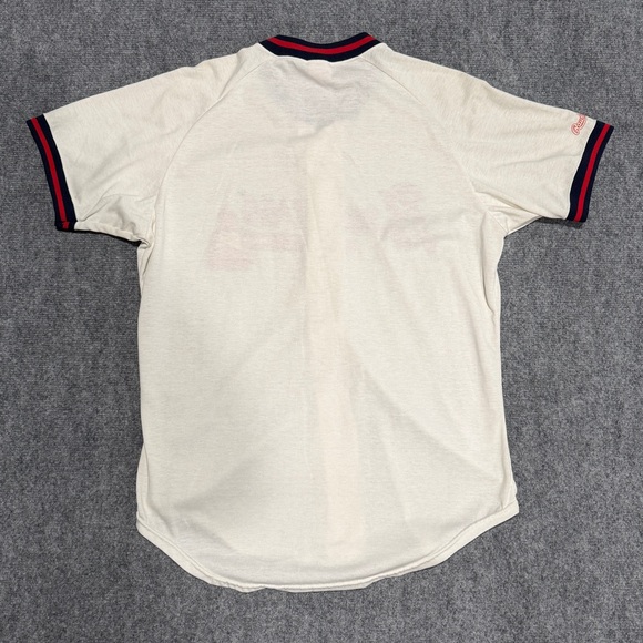 Vintage Atlanta Braves Baseball Jersey Shirt, Rawlings, Made in USA, 90s Size L - Picture 8 of 8